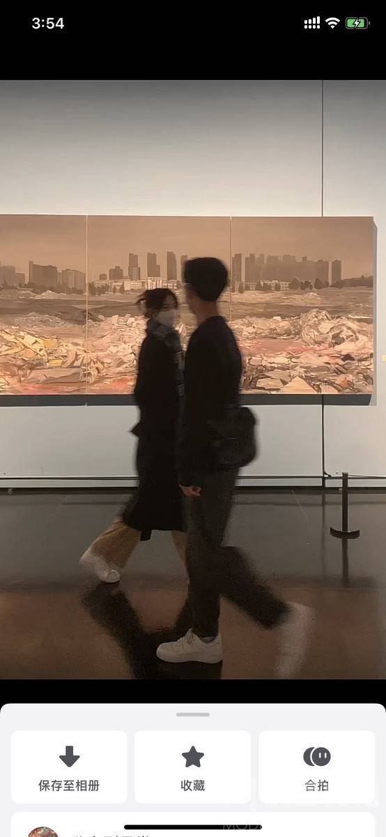 黑白模特