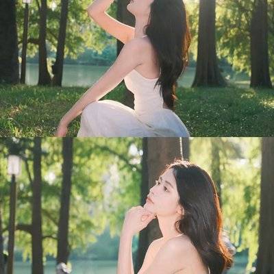 森系模特