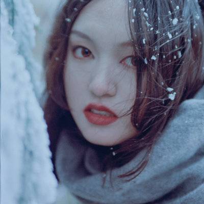 黑白模特
