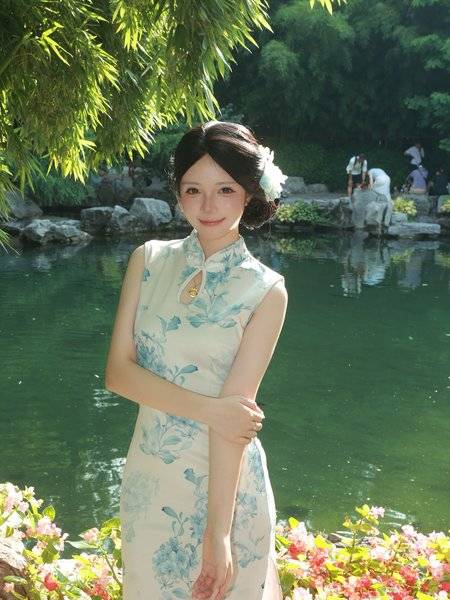 旗袍模特