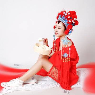 汉服模特