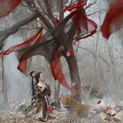 汉服模特