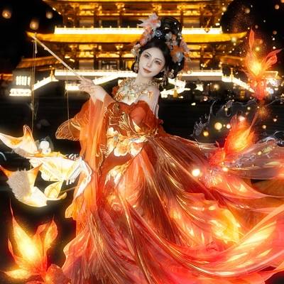 汉服模特