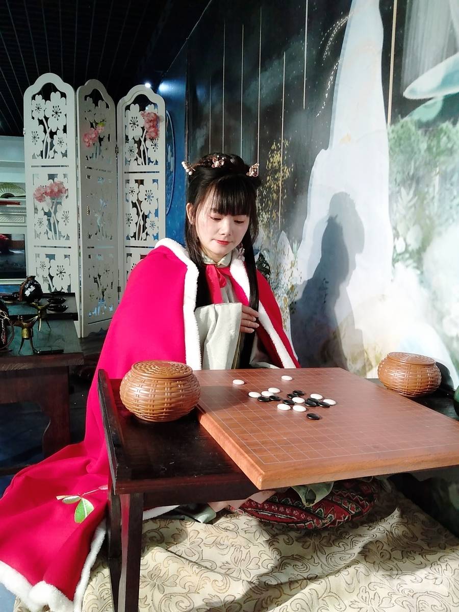 汉服模特