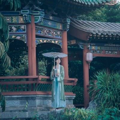 汉服模特
