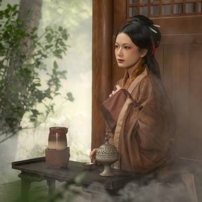 汉服模特