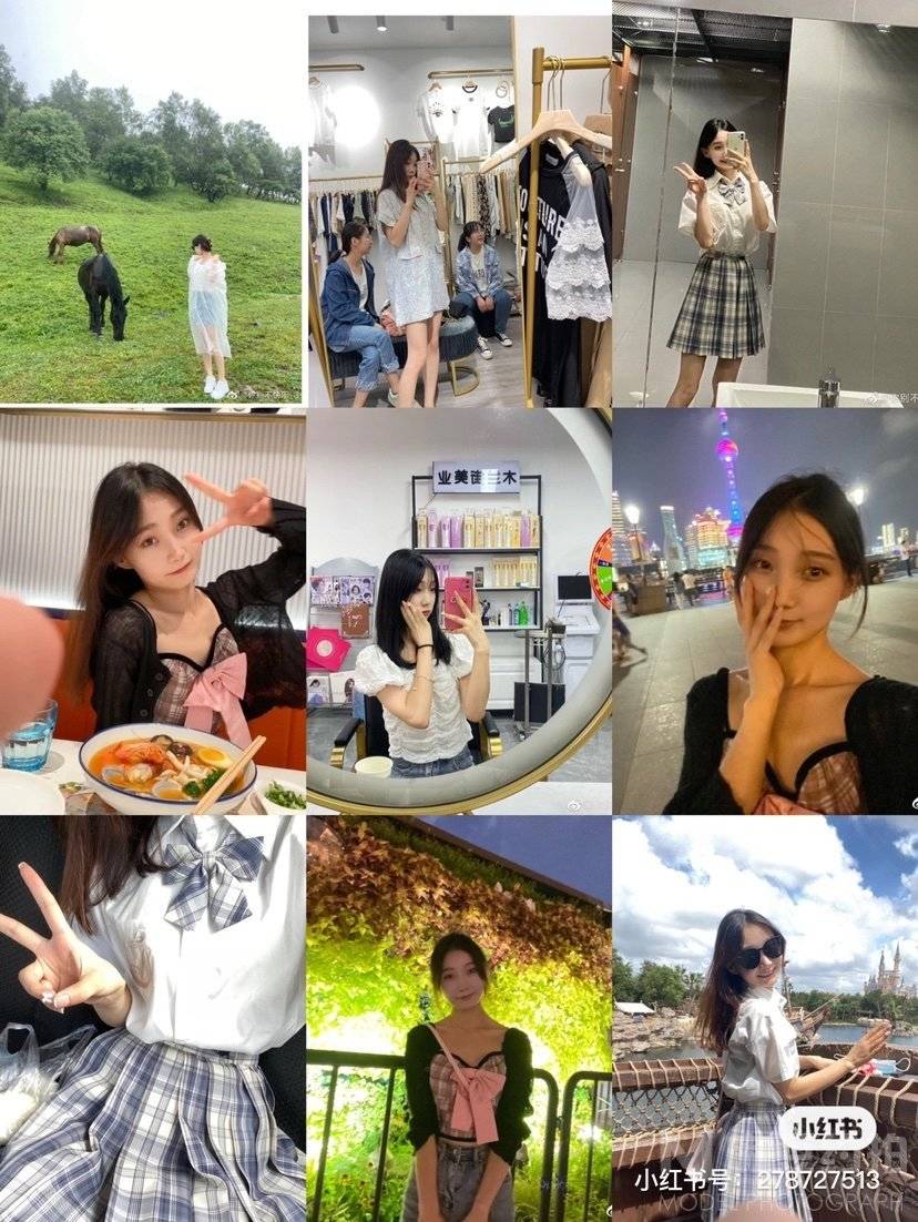 校园模特