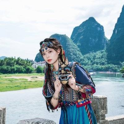 旗袍模特