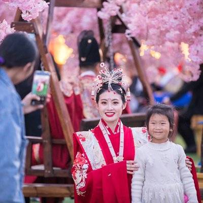 汉服模特