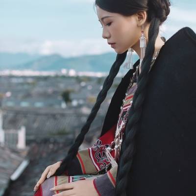 汉服模特