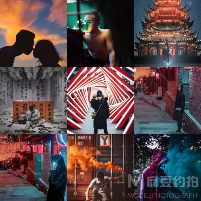 暗黑模特