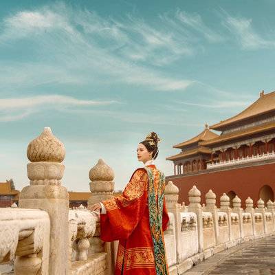 汉服模特