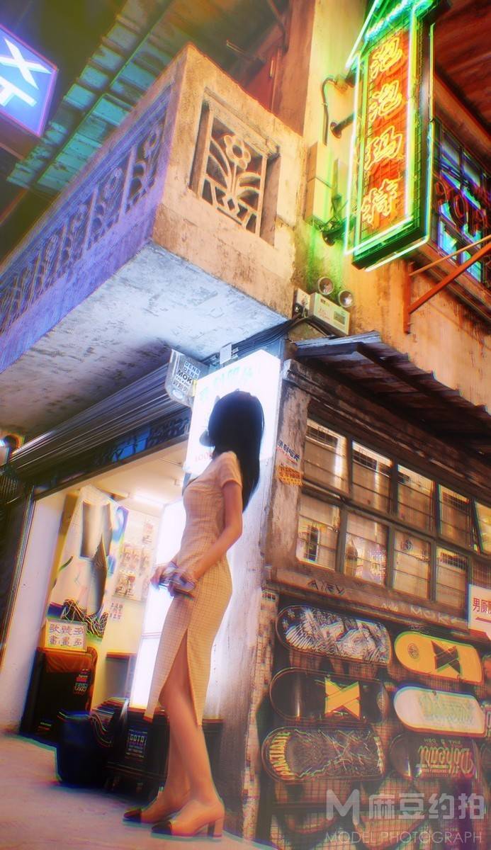 旗袍模特