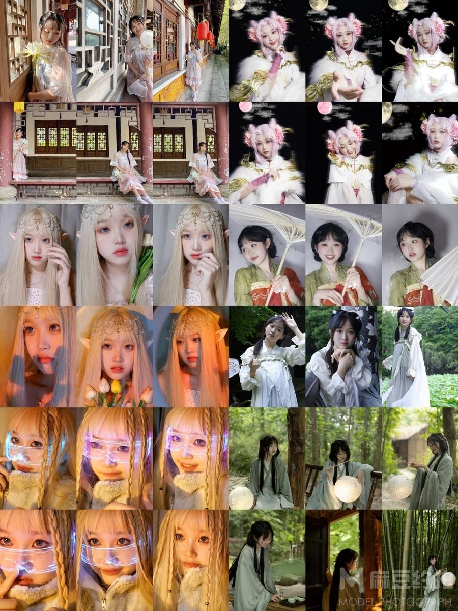 汉服模特