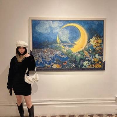 黑白模特