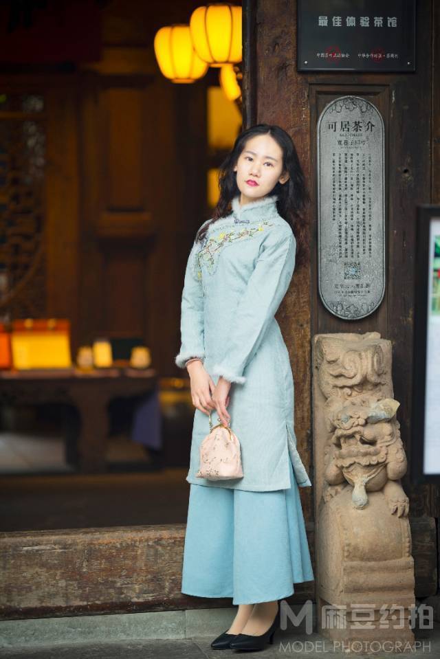 旗袍模特