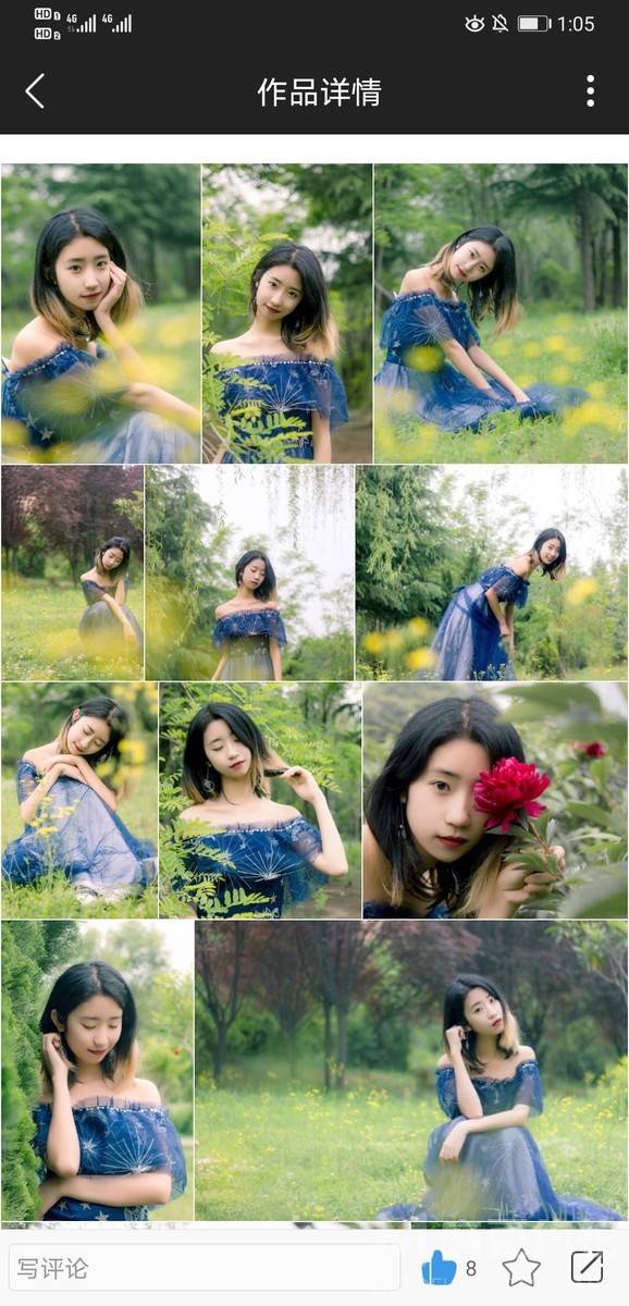 汉服模特