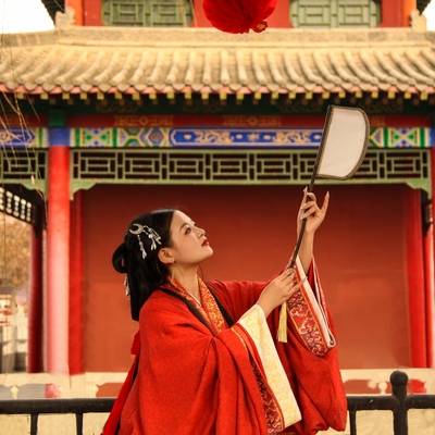 汉服模特