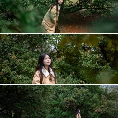 森系模特