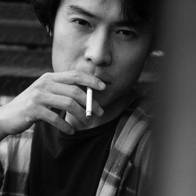 黑白模特