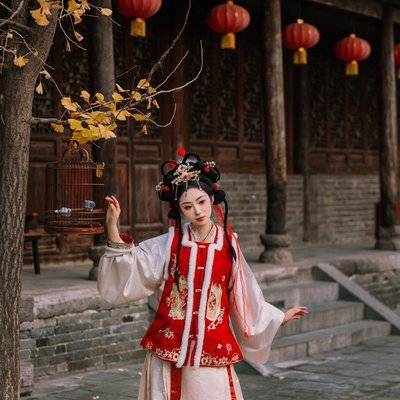 汉服模特