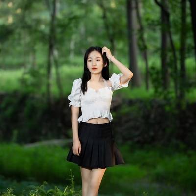 森系模特