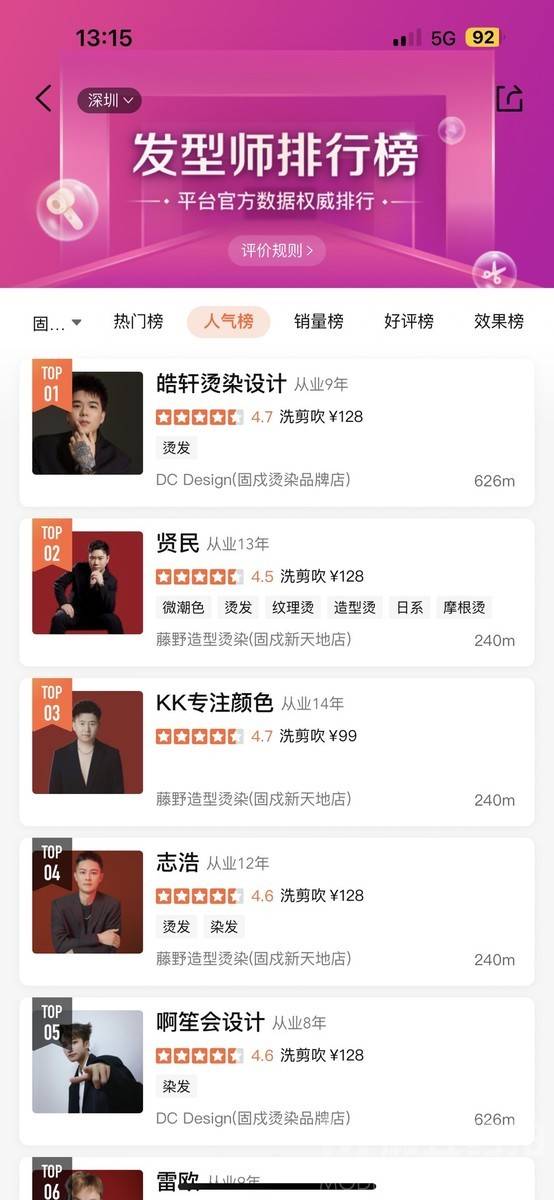 妆容模特