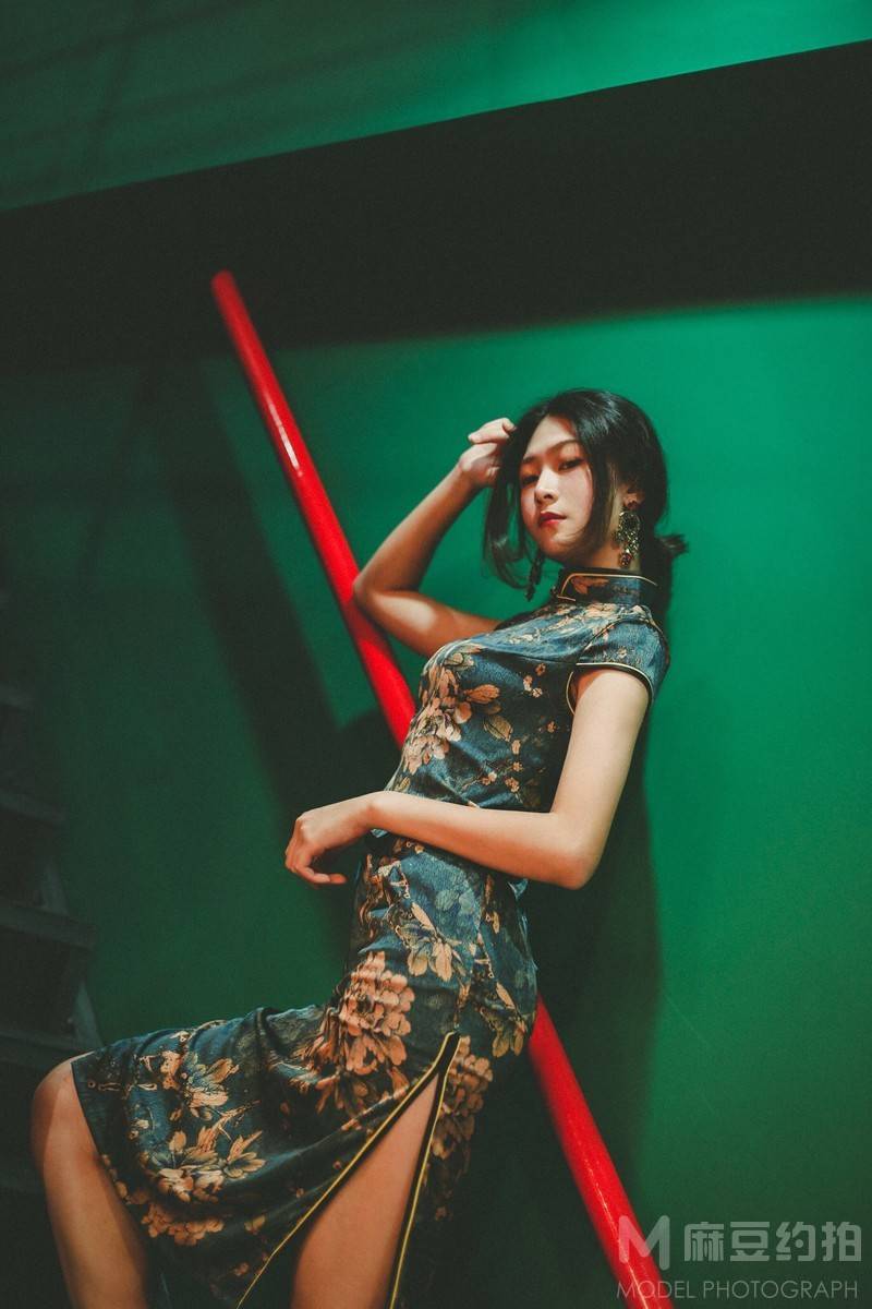 旗袍模特