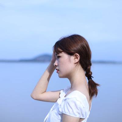 黑白模特