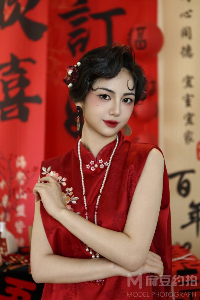 旗袍模特