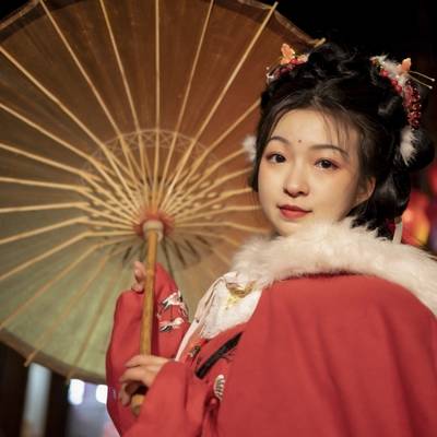 汉服模特