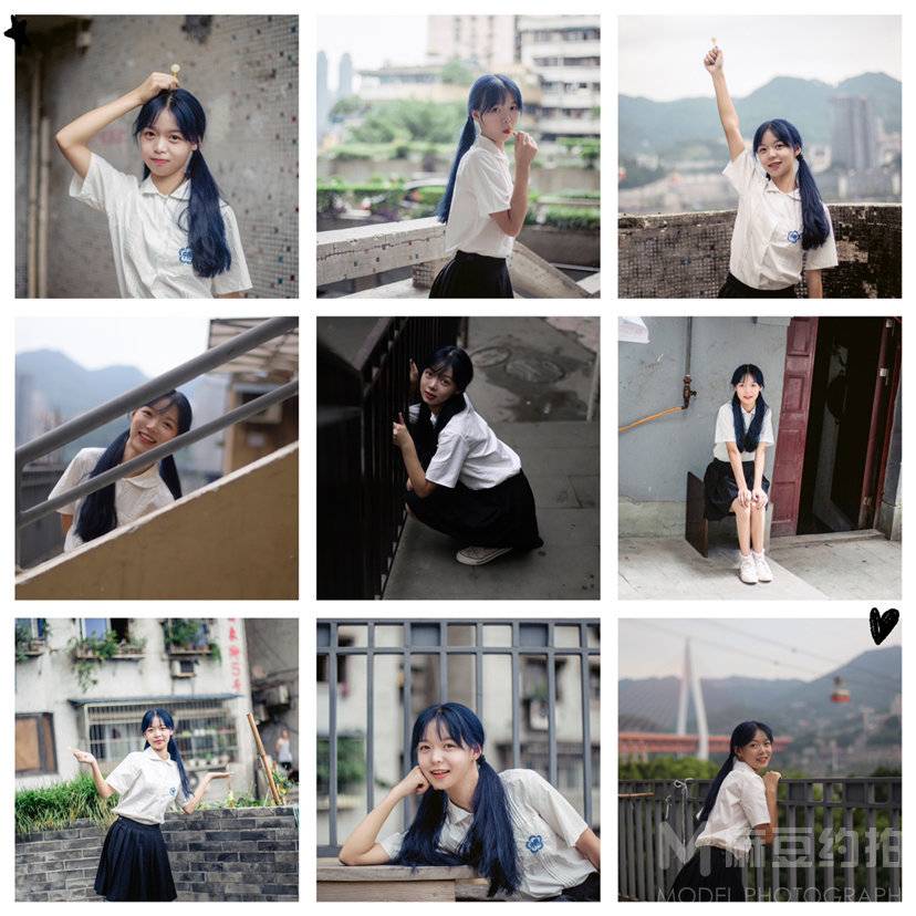 校园模特