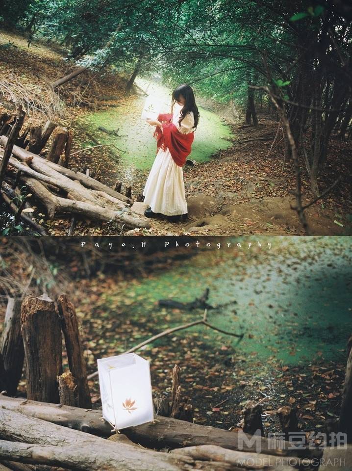 森系模特