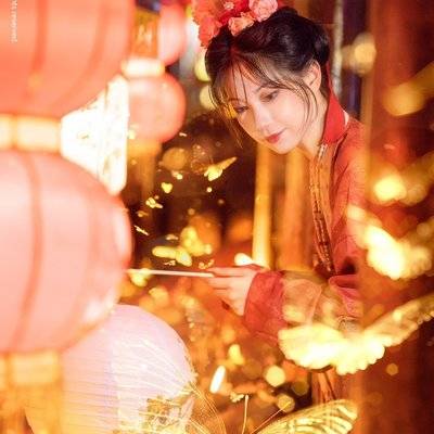 汉服模特
