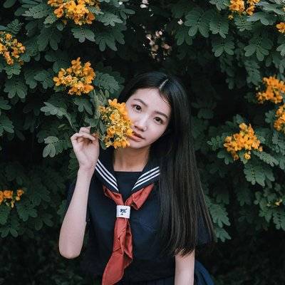 森系模特