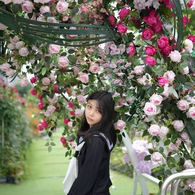 森系模特
