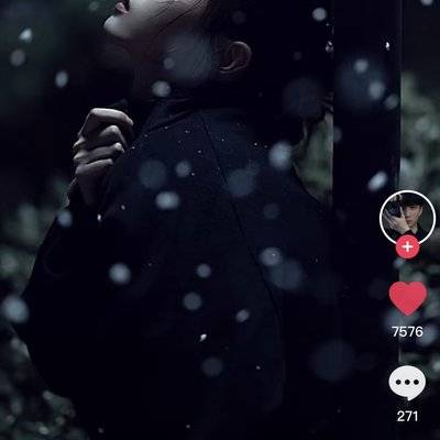 黑白模特