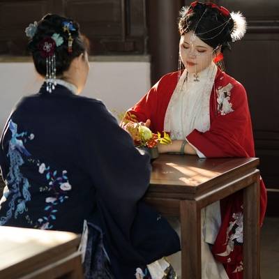 汉服模特