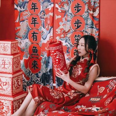 复古模特