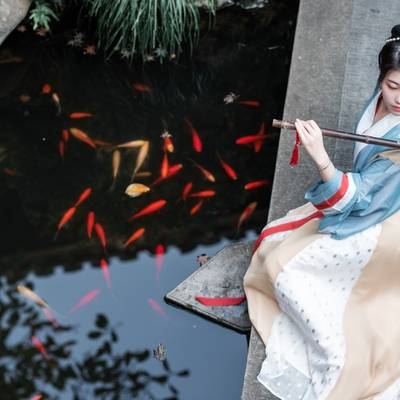 汉服模特
