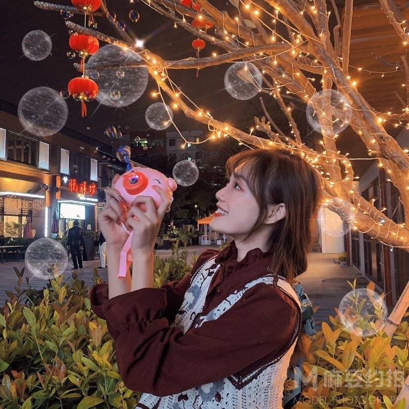 森系模特