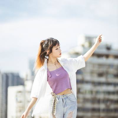森系模特