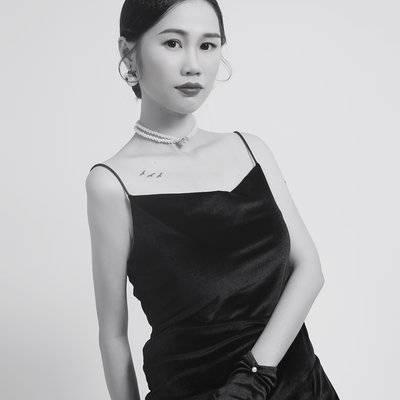 黑白模特