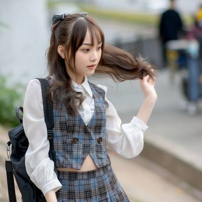 清新模特