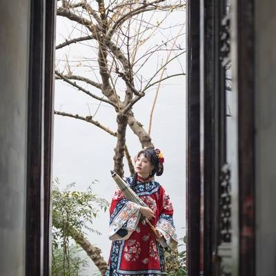 汉服模特