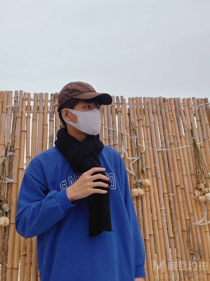 黑白模特