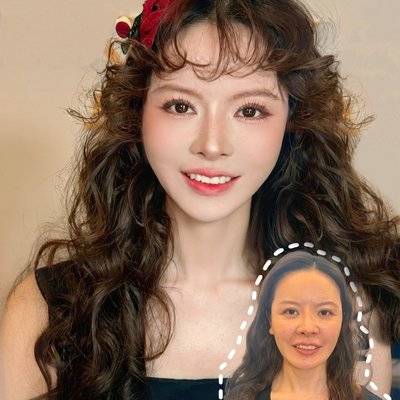 妆容模特