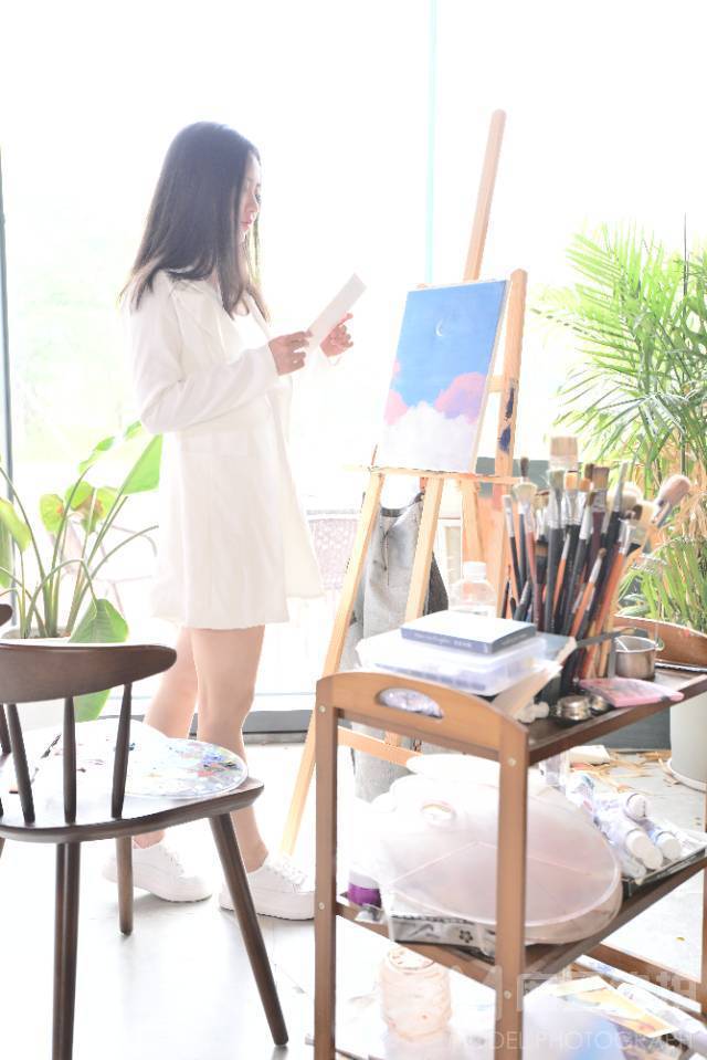 妆容模特
