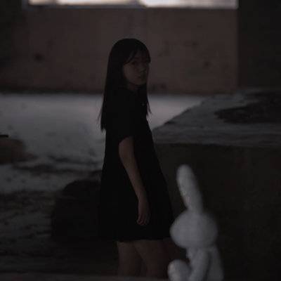 黑白模特