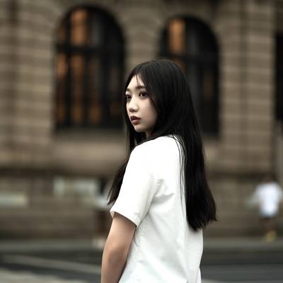森系模特